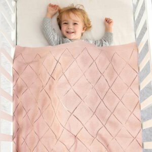 New Arrivals Knitted Baby Blankets Customizable Mimixiong