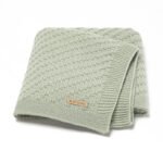 Solid Newborn Baby Gift Knitted Blanket Mimixiong