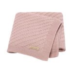 Solid Newborn Baby Gift Knitted Blanket Mimixiong