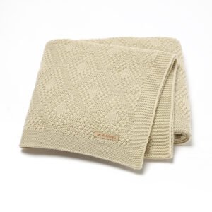 Knitted Crib Crochet Baby Throws Blanket Mimixiong