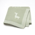 Acrylic Soft Baby Blanket Animal Pattern Mimixiong