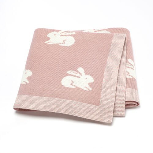 Four Seasons Lovely Bunny Baby Blanket Mimixiong