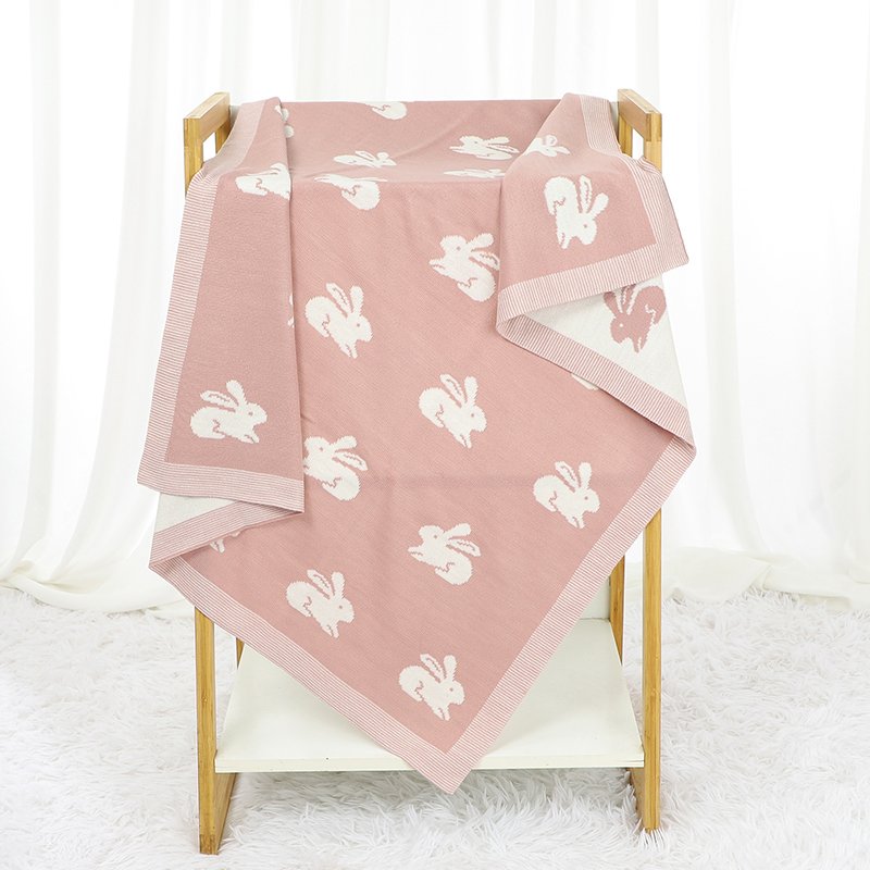 Four Seasons Lovely Bunny Baby Blanket Mimixiong
