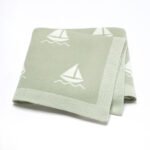 Knitted Acrylic Baby Swaddle Blanket Mimixiong