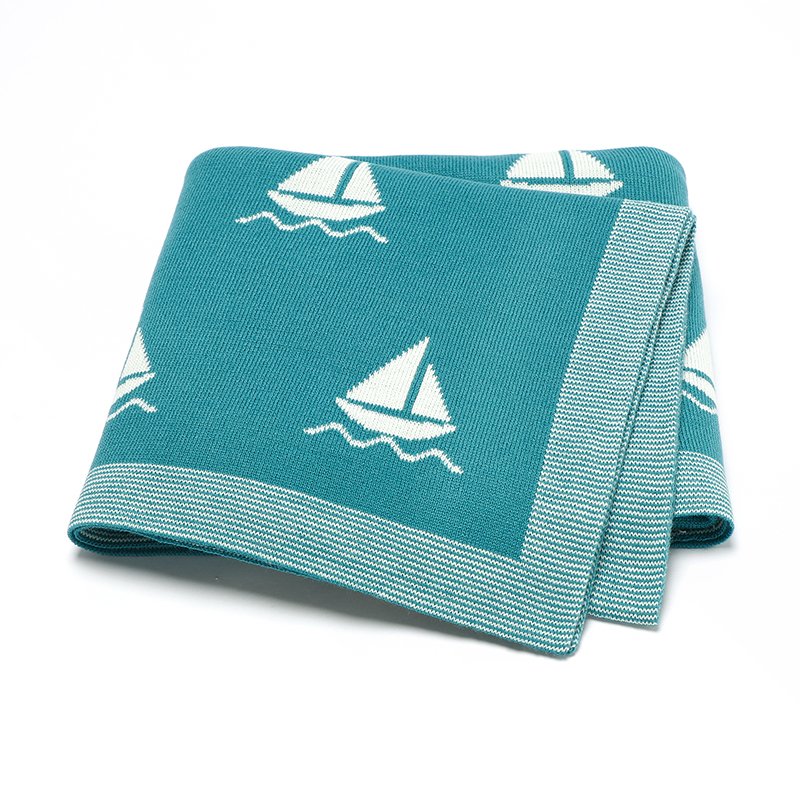 Knitted Acrylic Baby Swaddle Blanket Mimixiong