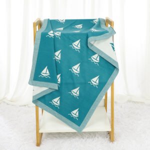 Knitted Acrylic Baby Swaddle Blanket Mimixiong