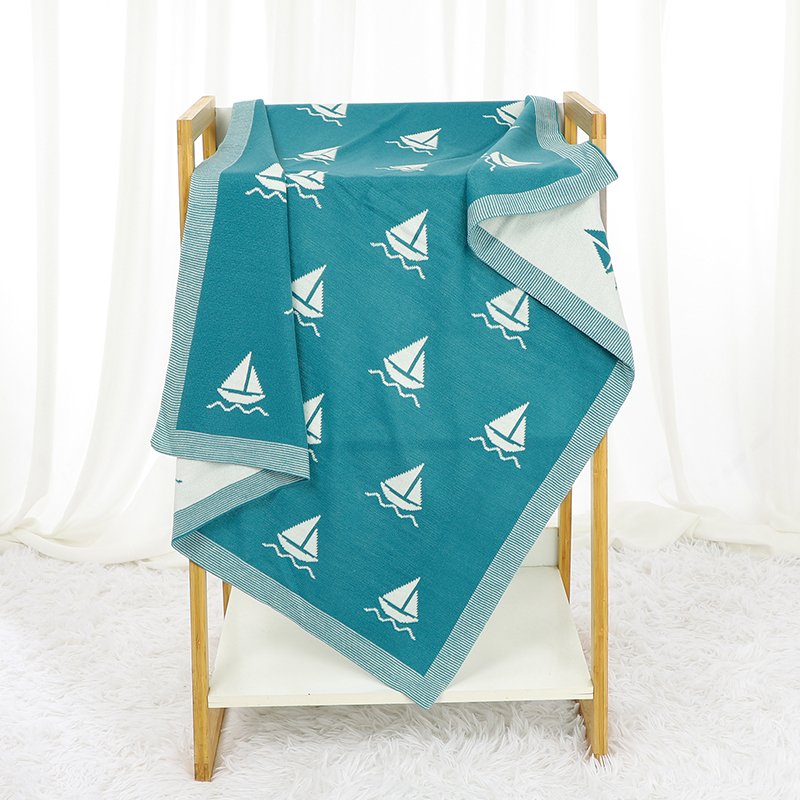 Knitted Acrylic Baby Swaddle Blanket Mimixiong