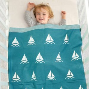 Knitted Acrylic Baby Swaddle Blanket Mimixiong