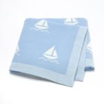 Knitted Acrylic Baby Swaddle Blanket Mimixiong