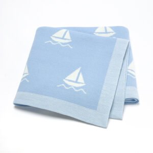 Knitted Acrylic Baby Swaddle Blanket Mimixiong