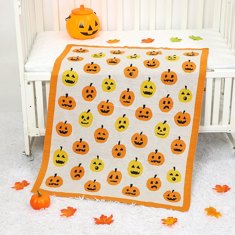 Ins Custom Knitted Newborn Baby Swaddle Blanket Mimixiong