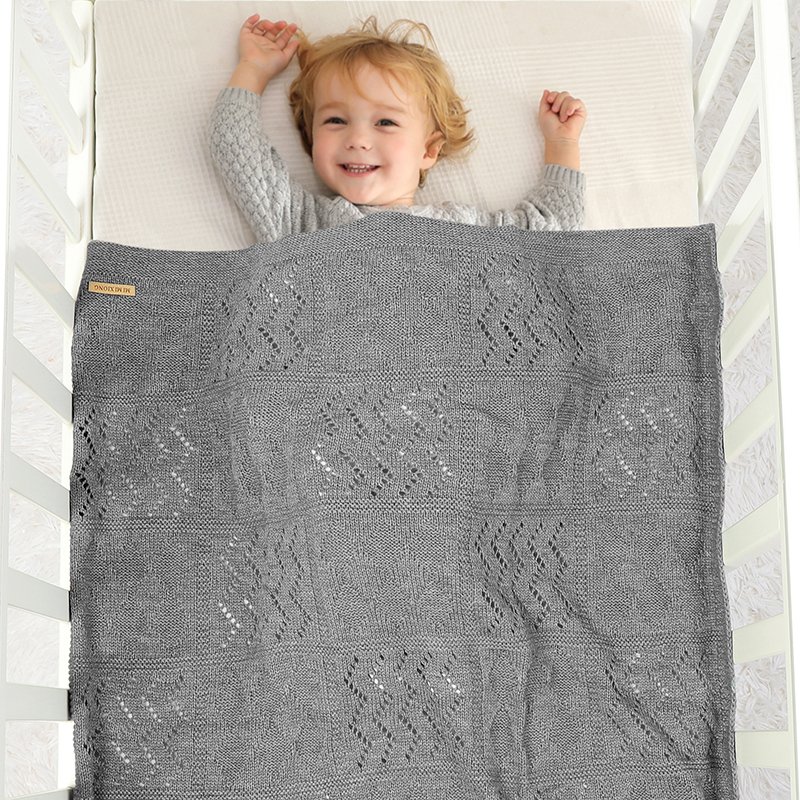 Tex Knitted Newborn Baby Blankets Mimixiong