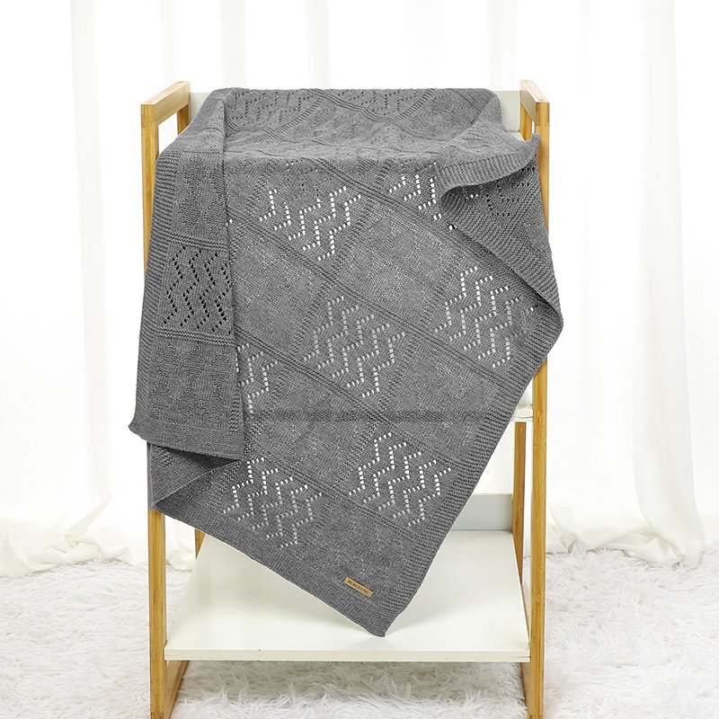 Tex Knitted Newborn Baby Blankets Mimixiong