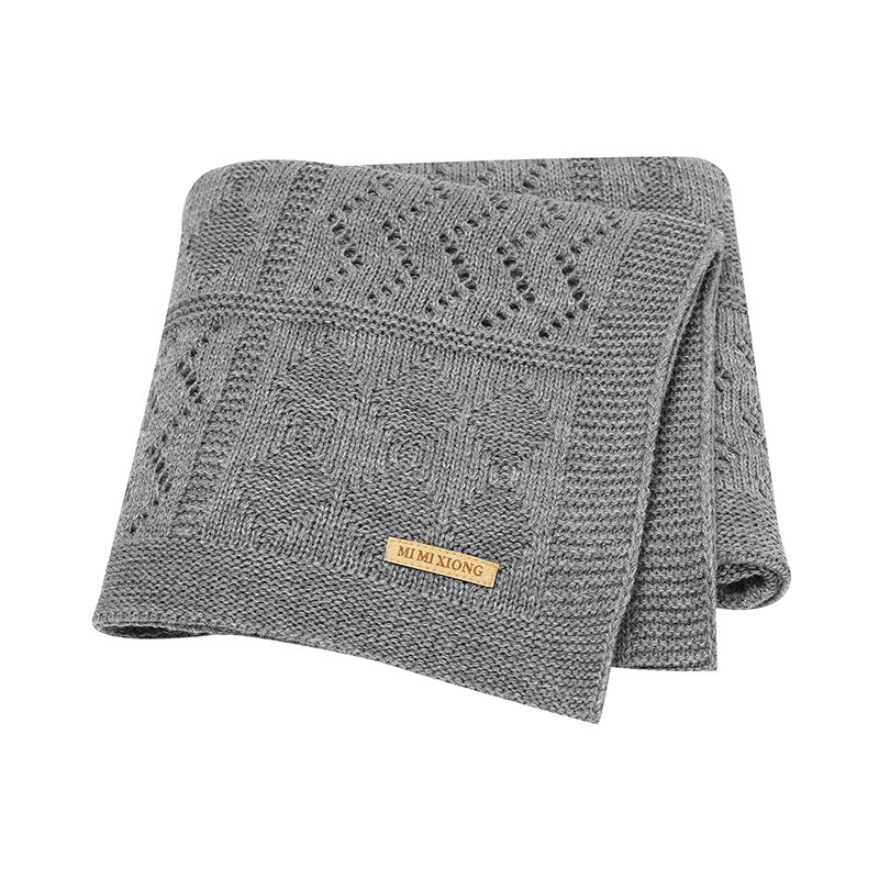 Tex Knitted Newborn Baby Blankets Mimixiong