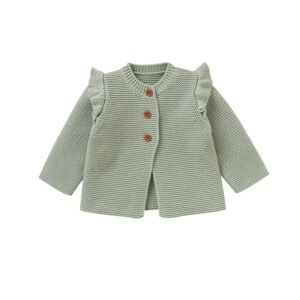 Factory Price Girls Princess Lace 100% Acrylic Sweaters Mimixiong