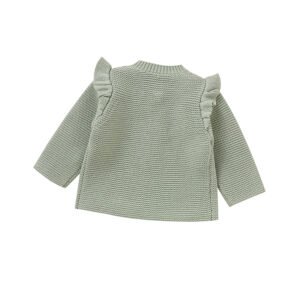 Factory Price Girls Princess Lace 100% Acrylic Sweaters Mimixiong