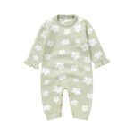 Newborn Knitted Rompers Baby Jumpsuits Sweaters Mimixiong