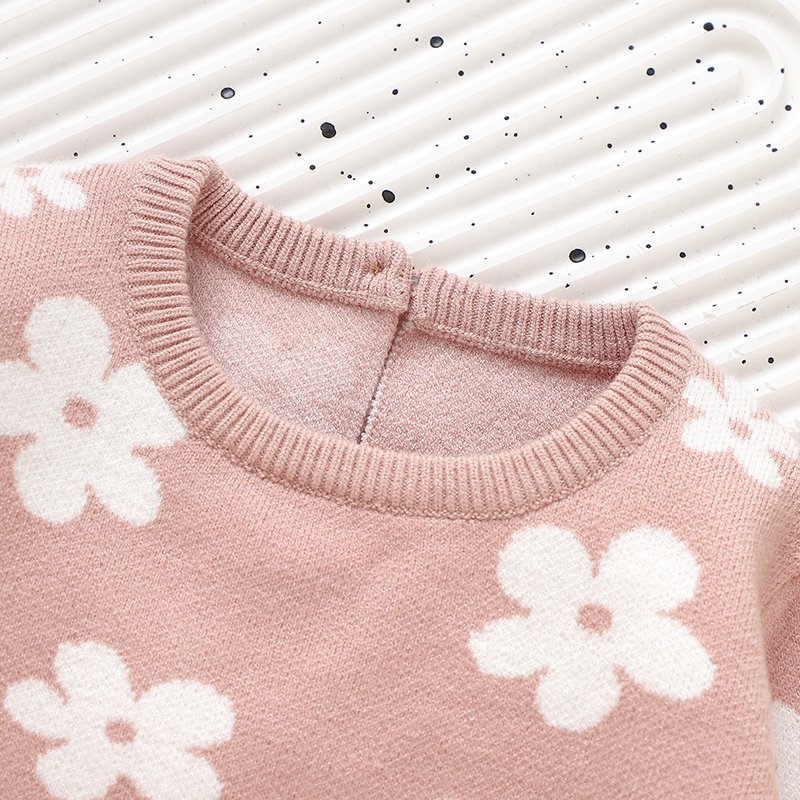 Newborn Knitted Rompers Baby Jumpsuits Sweaters Mimixiong