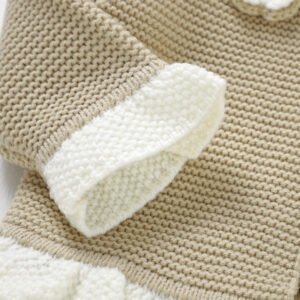Winter Handmade Crochet Baby Cardigan Mimixiong