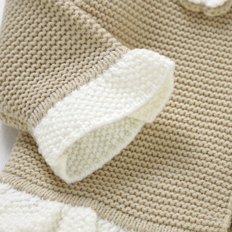 Winter Handmade Crochet Baby Cardigan Mimixiong