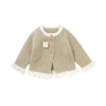 Winter Handmade Crochet Baby Cardigan Mimixiong