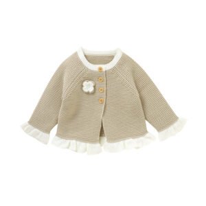Winter Handmade Crochet Baby Cardigan Mimixiong