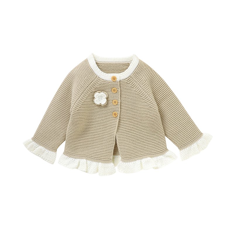 Winter Handmade Crochet Baby Cardigan Mimixiong