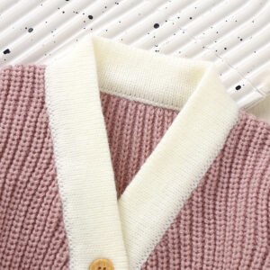 Wholesale V-Neck Baby Sweater Cardigans Mimixiong