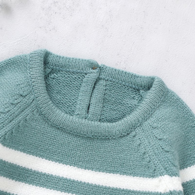 Wholesale Knitted Baby Sweater & Footie Pants Mimixiong