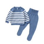 Wholesale Knitted Baby Sweater & Footie Pants Mimixiong