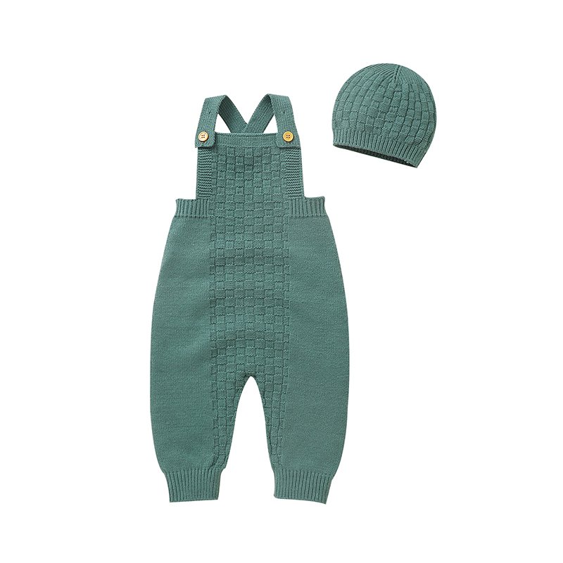 No Sleeves Skin-Friendly 3D Baby Romper & Hat Mimixiong