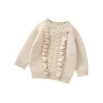 Infant Baby Girl Knitted Sweater Long Sleeve Clothes Mimixiong