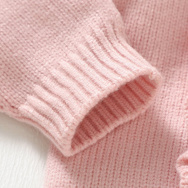 Infant Baby Girl Knitted Sweater Long Sleeve Clothes Mimixiong