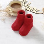 Hot Sale Knitted Baby Shoes Winter Socks Mimixiong