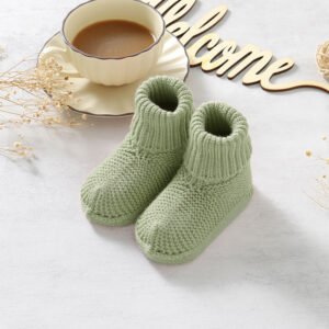 Hot Sale Knitted Baby Shoes Winter Socks Mimixiong