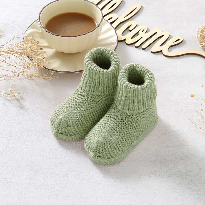 Hot Sale Knitted Baby Shoes Winter Socks Mimixiong