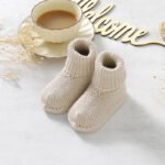 Hot Sale Knitted Baby Shoes Winter Socks Mimixiong