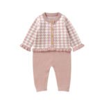 2024 Mimixiong New Arrival Baby Girls Romper Beautiful Knitted Boutique Baby Clothes Super Soft