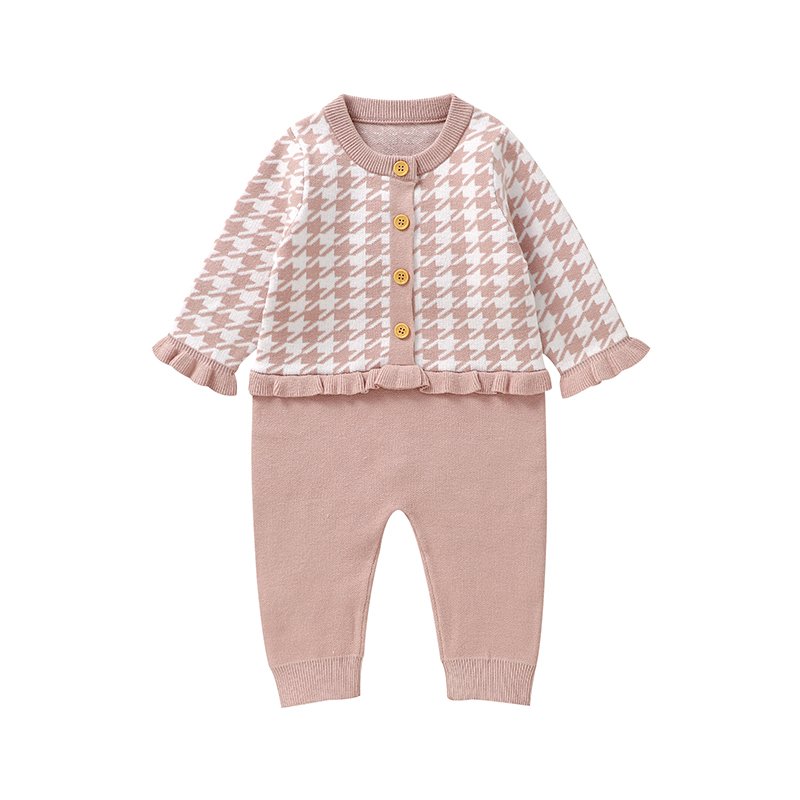 2024 Mimixiong New Arrival Baby Girls Romper Beautiful Knitted Boutique Baby Clothes Super Soft