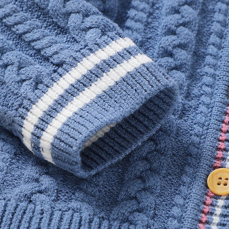 New Style Soft Baby Knitted Cardigan Sweater Mimixiong