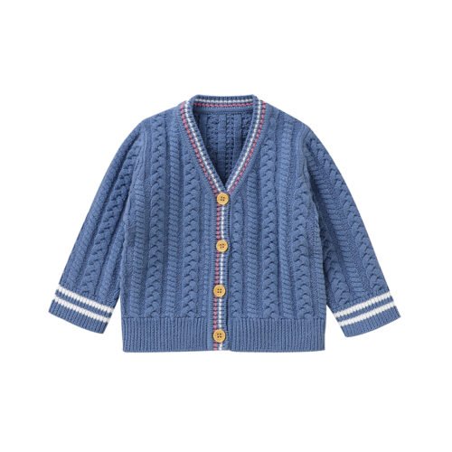 New Style Mimixiong Solid Baby Knitted Cardigan Wholesale Cheap Soft Sweater Coat