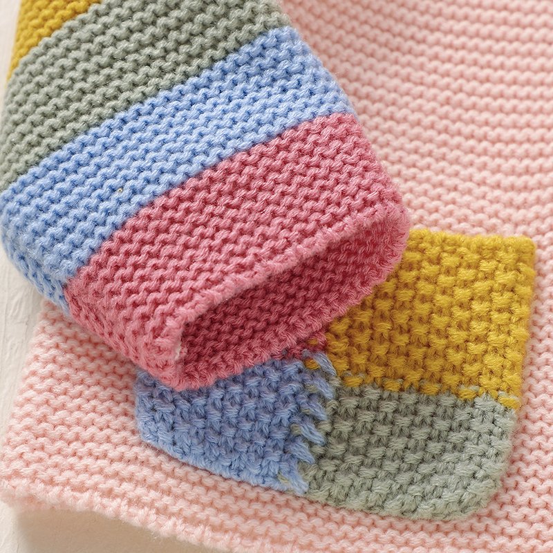 Hot Sale Colorful Newborn Baby Girls' Cardigan Mimixiong