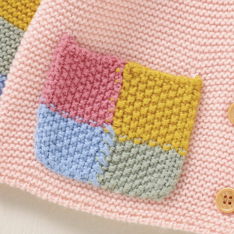 Hot Sale Colorful Newborn Baby Girls' Cardigan Mimixiong