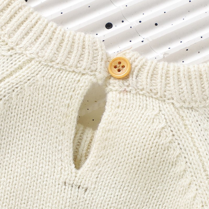 Ins Custom Knitted Newborn Baby Sweaters Cardigans Mimixiong