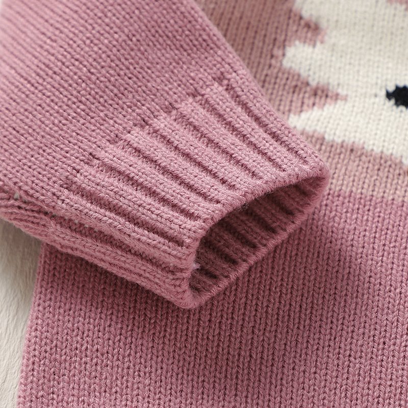 Ins Custom Knitted Newborn Baby Sweaters Cardigans Mimixiong
