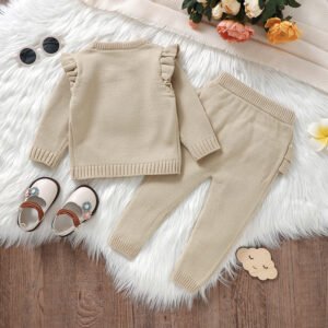 High Quality Cute Rabbit Baby Sweater & Pants Set Mimixiong