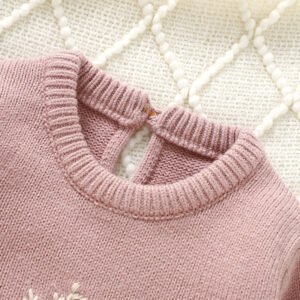 Tree Pattern Baby Rompers Knitted Jumpsuit Mimixiong