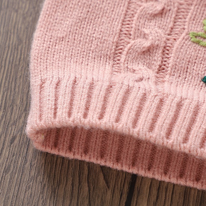 Embroidery Baby Coats Stylish Long Sleeve for Girls Mimixiong