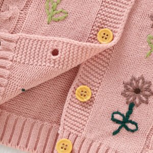 Embroidery Baby Coats Stylish Long Sleeve for Girls Mimixiong
