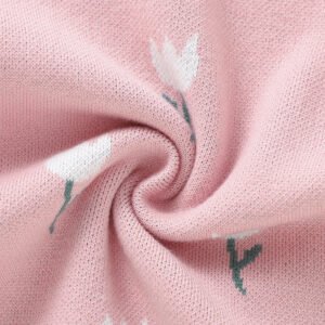 Winter Tulip Baby Knitted Pajamas Romper Mimixiong